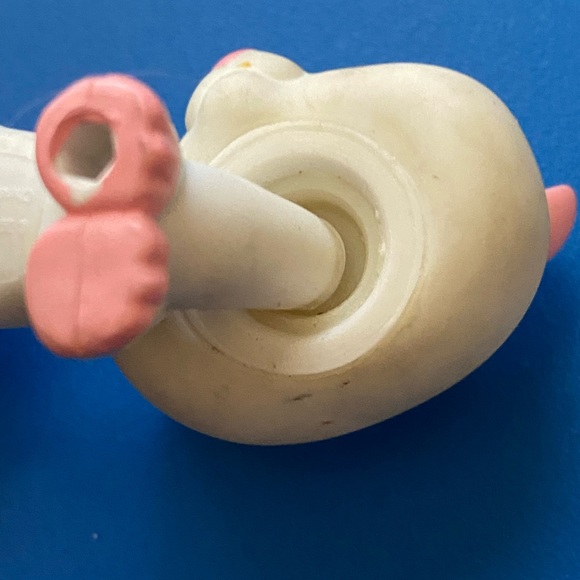 LPS Ferret #520 White with Blue Eyes Vintage Littlest Pet Shop Figure - Picture 3 of 7